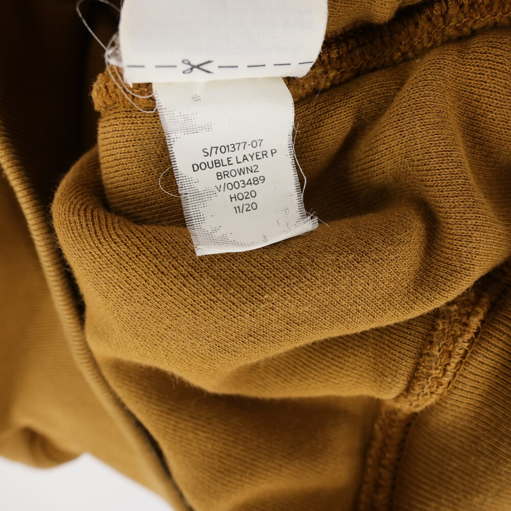 Yeezy Gap Perfect Hoodie Mens M Brown Double Layer Heavyweight Boxy Cropped - Picture 10 of 10